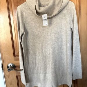 Loft Cowl Tunic Sweater